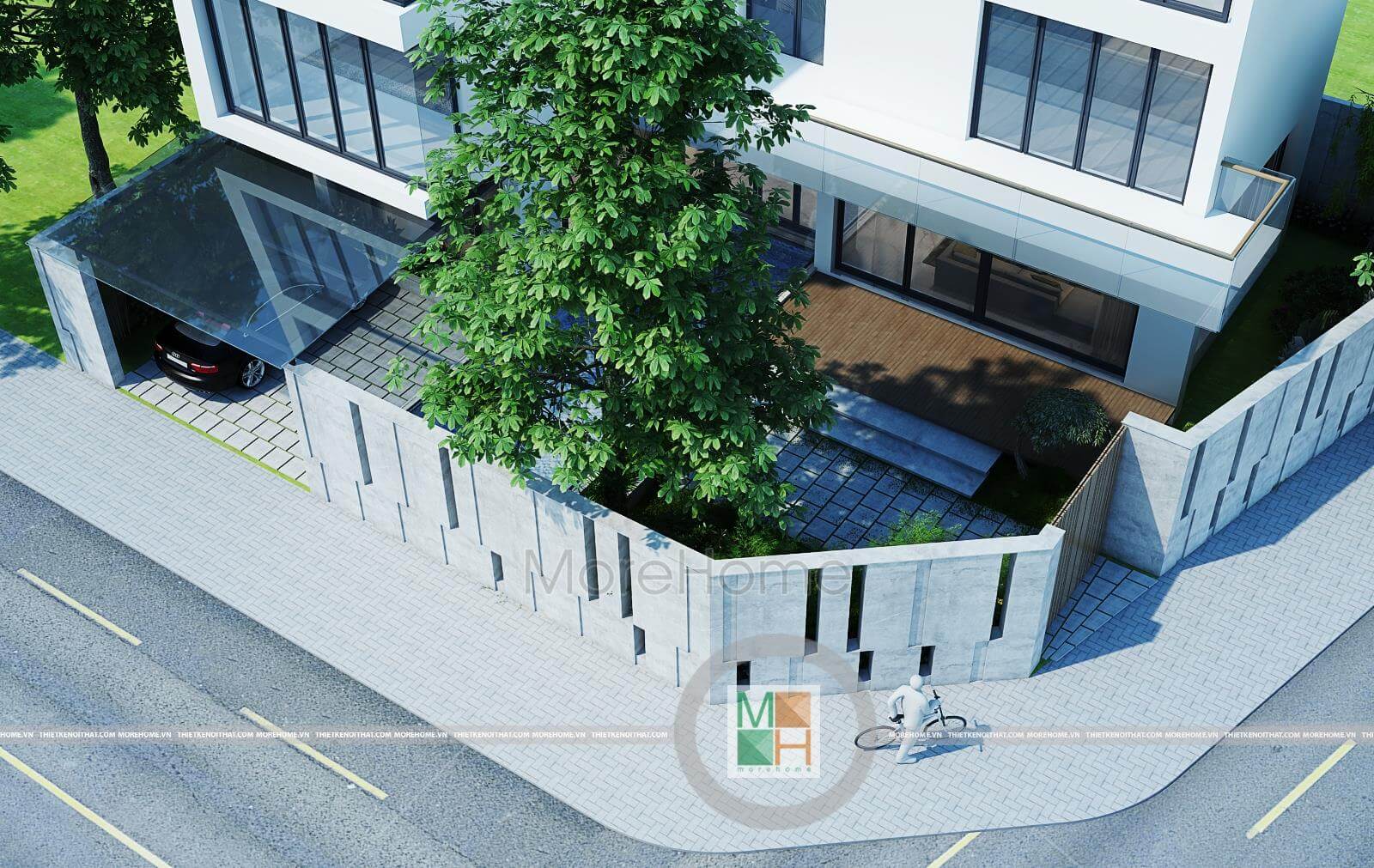 Thiết kế biệt thự hiện đại Anh Phúc Nghệ An